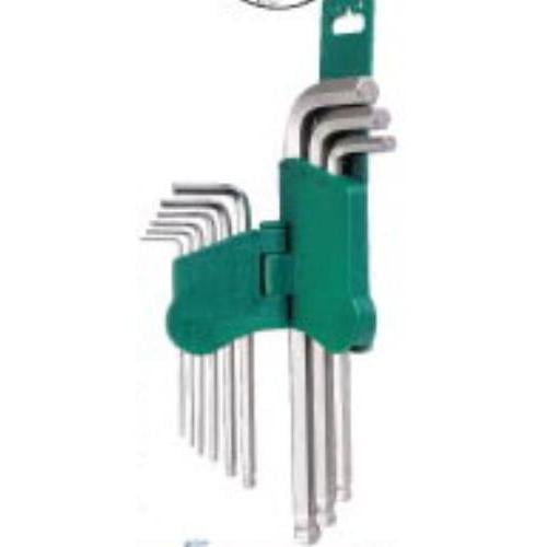 Комплект кутових шестигранників Hans з кулею (16772-29M)