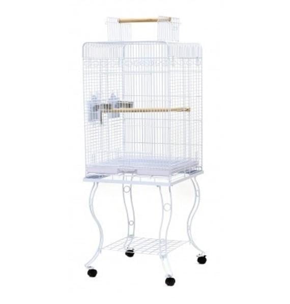Клітка-вольер А80 для великих порід птахів 54х54х69 см см з підставкою (30079756)