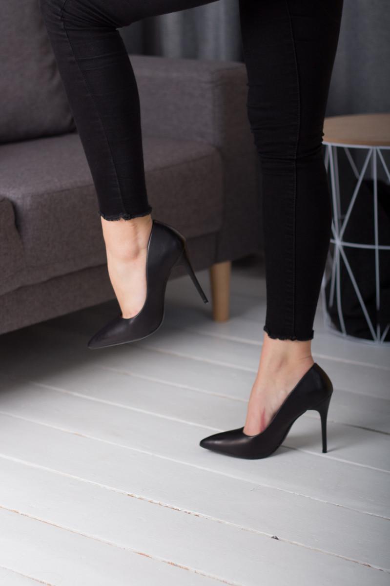 Туфли женские Fashion р. 37 24 см Черный (2597)