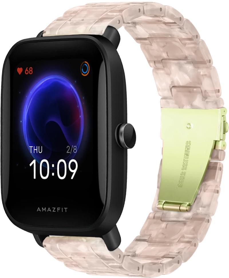 Ремінець зі смоли Resin для смарт-годинника Amazfit Bip U Pink (28809-31)