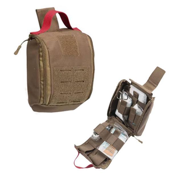 Аптечка с содержимым Mil-Tec IFAK Laser Cut Coyote - фото 2