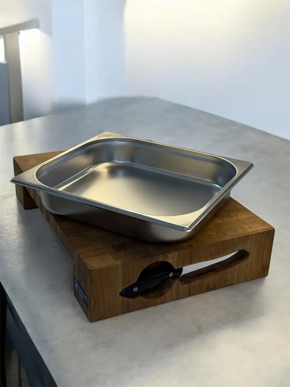 Набір кухонний Gorillas BBQ DS59 дошка торцева з гастроємністю та ножами 3 пр. (27722407) - фото 3 Набір кухонний Gorillas BBQ DS59 дошка торцева з гастроємністю та ножами 3 пр. (27722407) - фото 3