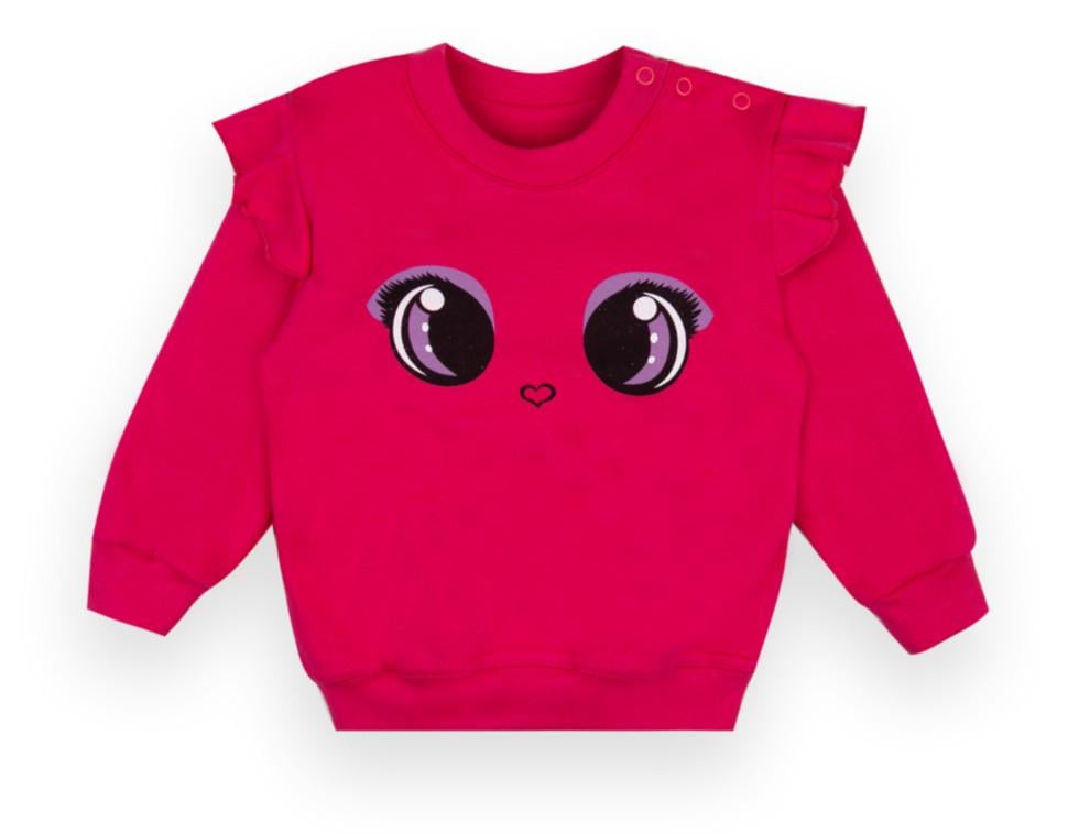 Свитер детский хлопковый теплый для девочки Gabbi DG-21-51-1 Айс 80 см Малиновый (12966) Свитер детский хлопковый теплый для девочки Gabbi DG-21-51-1 Айс 80 см Малиновый (12966)