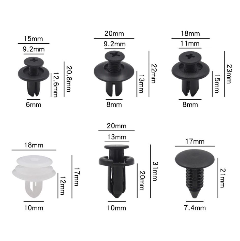 Набор автомобильных клипс CRAFT 101 100 шт. и съемник - фото 5 Набор автомобильных клипс CRAFT 101 100 шт. и съемник - фото 5