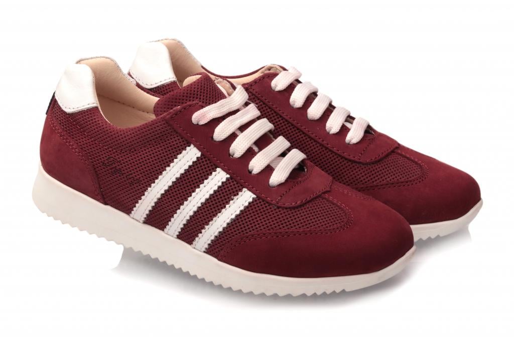 Кроссовки Topitop нубук р. 31 Бордовый (1423)