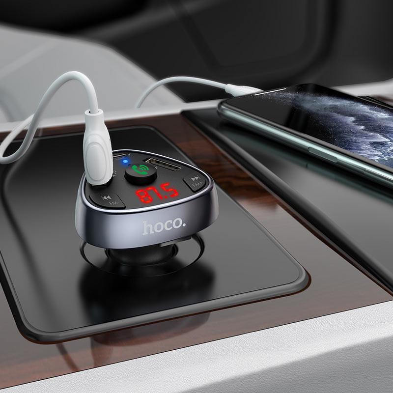 FM-модулятор HOCO E51 Черный (00000040217_1) - фото 7