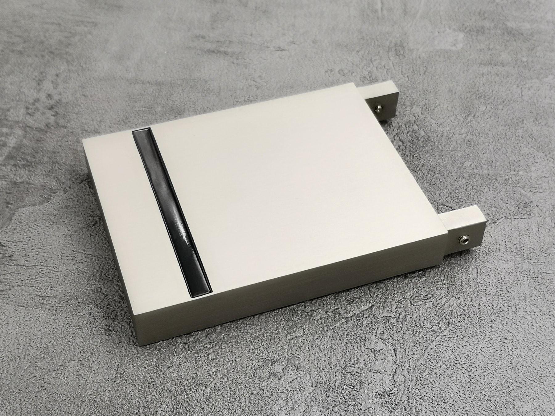 Наконечник MARCIN DECOR Топлайн MODERN сталь матовая - фото 2