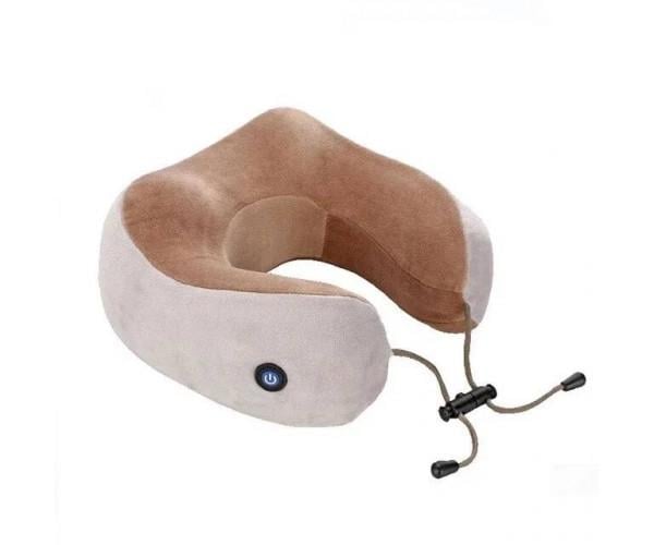 Электрический массажер подушка для шеи U-Shaped Massage Pillow (234)