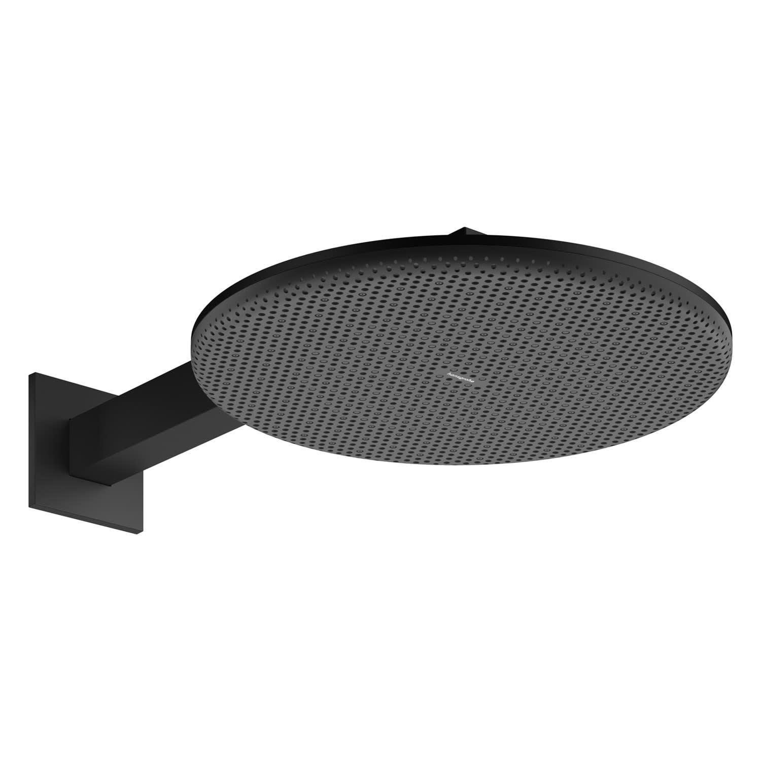 Верхний душ с кронштейном Hansgrohe Raindance Alive 24540670 300 мм Черный (271526)