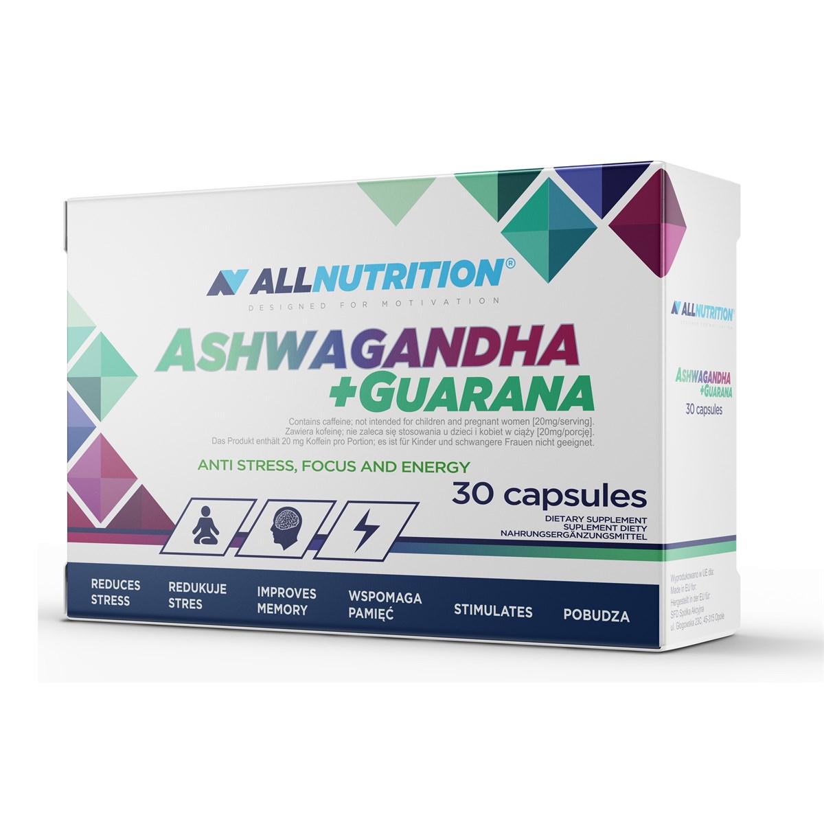 Витамин Ashwagandha 300 мл. + Guarana 30 капс. (100-82-5508287-20)
