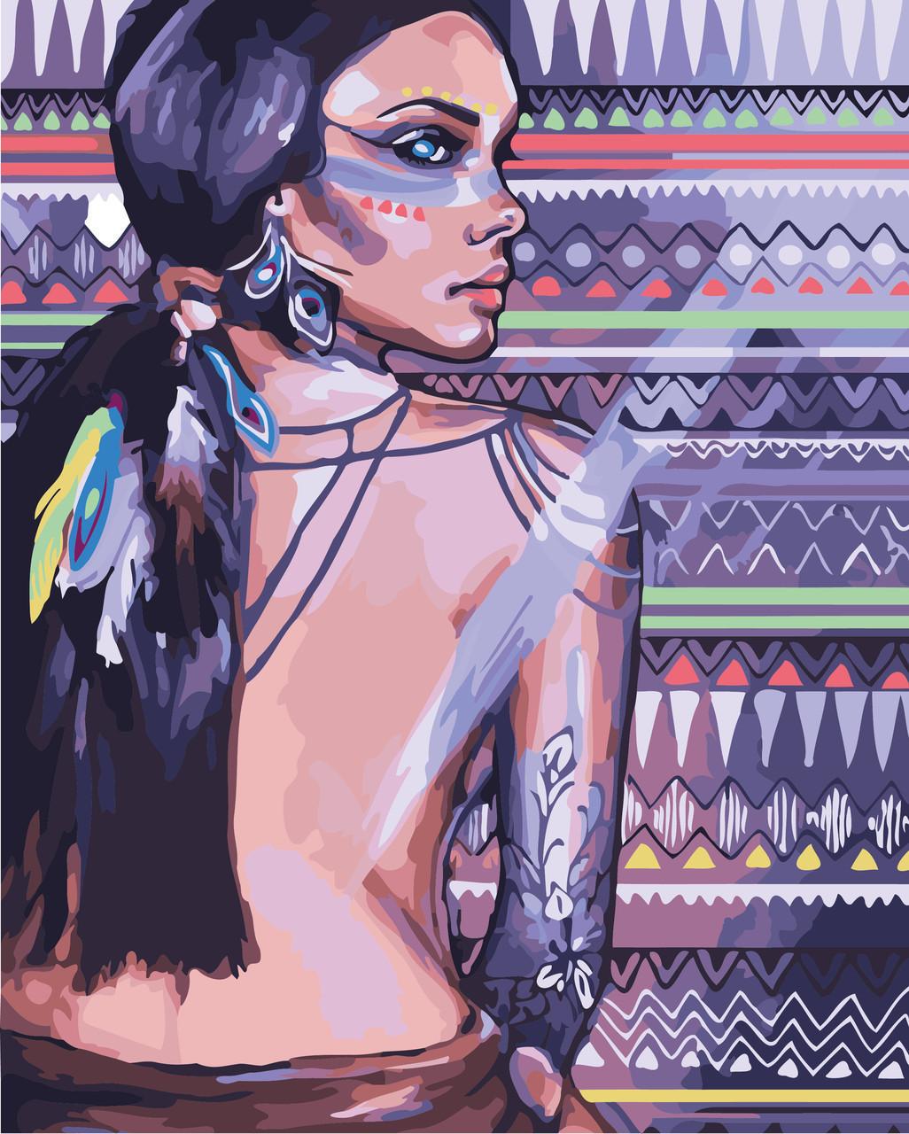 Картина по номерам Идейка Дочь Грома 40x50 см (skl-КНО2663)