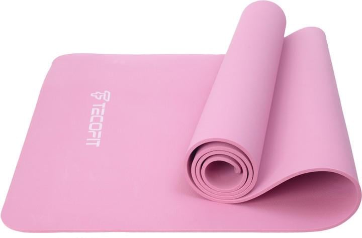 Коврик для йоги и фитнеса TECOFIT EVA с чехлом 0,6 см Розовый (TOP240214836/2)