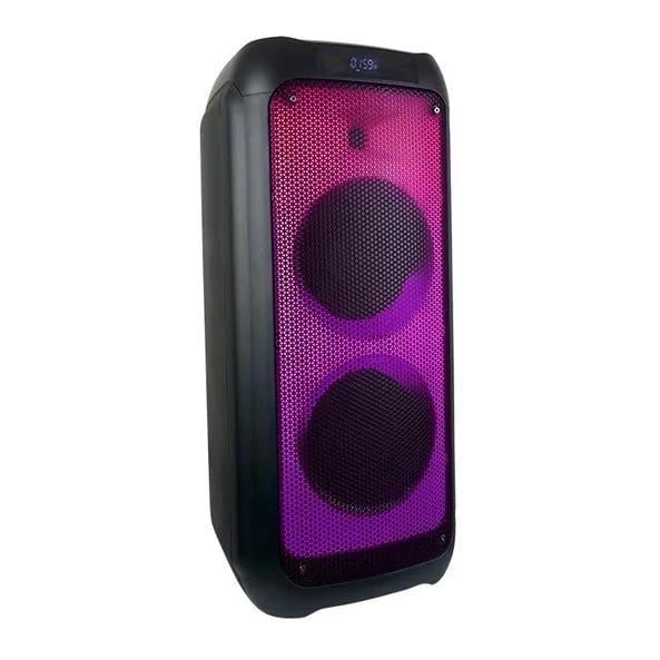 Колонка Bluetooth Pro Audio 208-08 5"2 с 2 радиомикрофонами на аккумуляторе