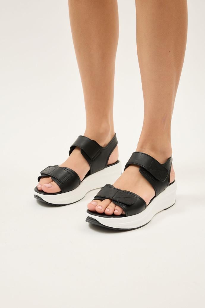 Сандалии женские LONZA на платформе р. 41 Черный (198406) - фото 2 Сандалии женские LONZA на платформе р. 41 Черный (198406) - фото 2