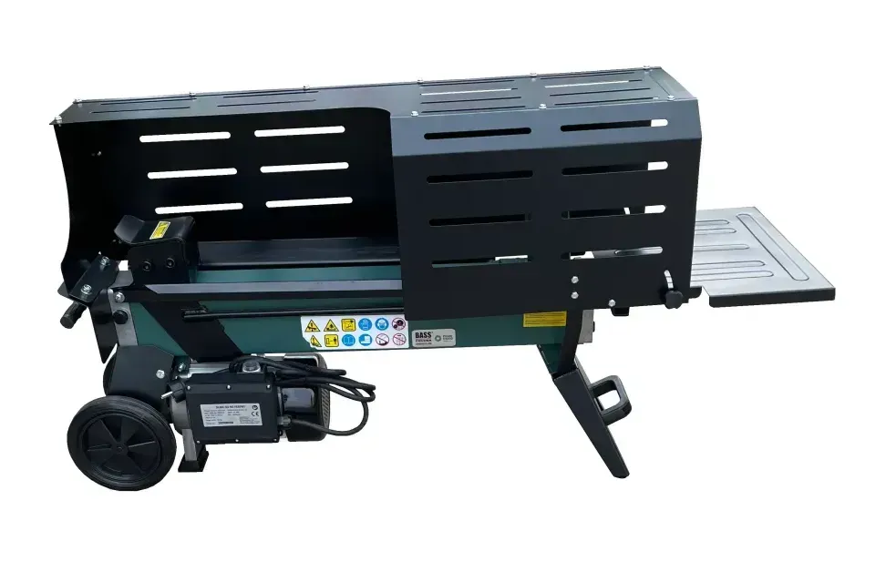 Дровокол гидравлический электрический Bass Polska 9T 2600 Вт Черный/Зеленый