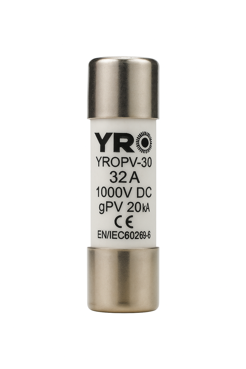 Плавкий запобіжник для сонячних панелей YRO YROPV-30 32A 1000V DC (29726064)