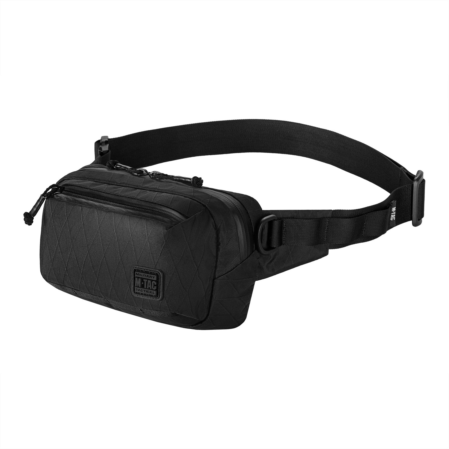 Сумка M-Tac City Waist Bag X-Pac Elite Black Сумка M-Tac City Waist Bag X-Pac Elite Black