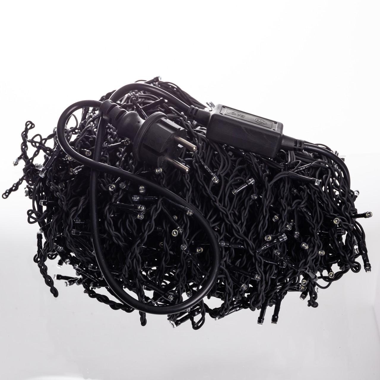 Гірлянда вулична Бахрома 36МBW 36 м 600 LED Чорний/Білий (29912849) - фото 3 Гірлянда вулична Бахрома 36МBW 36 м 600 LED Чорний/Білий (29912849) - фото 3