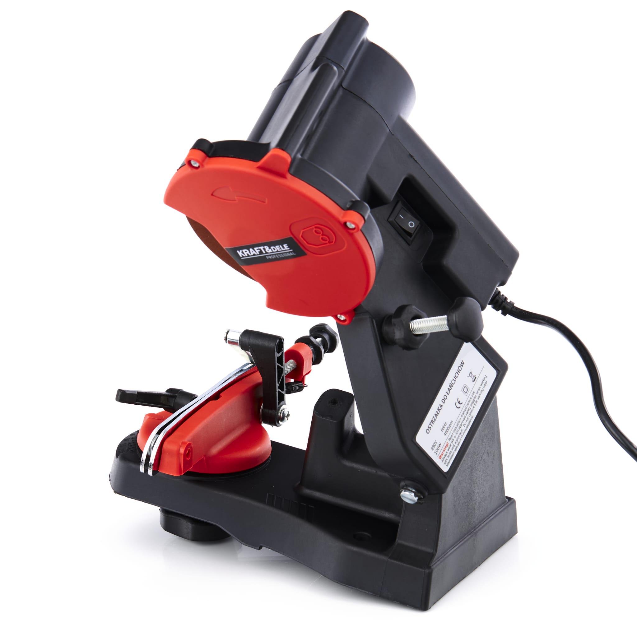 Электрический станок Kraft&Dele KD10578 для заточки цепей 100 Вт 4800 об/мин (KD10578) - фото 12 Электрический станок Kraft&Dele KD10578 для заточки цепей 100 Вт 4800 об/мин (KD10578) - фото 12