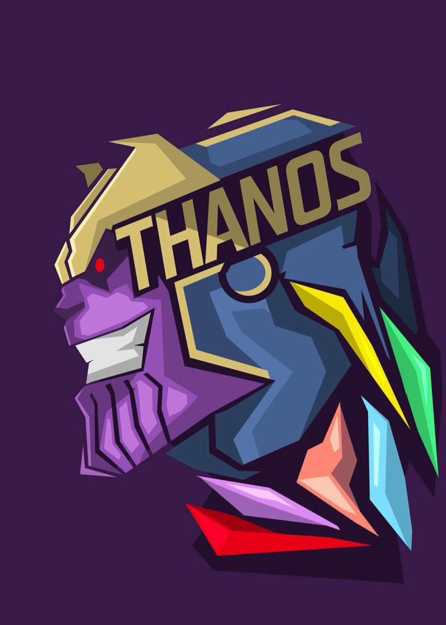 Картина постер Gee! Thanos Танос поп 40х60 см TN.09.047