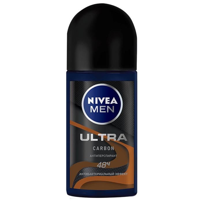 Антиперспирант Nivea Men Ultra carbon 50 мл (1645524513)