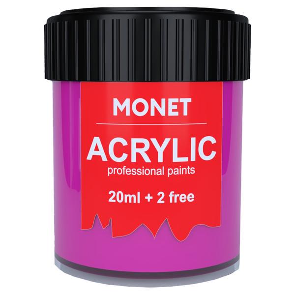 Акрилова фарба Monet 41 22 мл Маджента (2010441) - фото 2 Акрилова фарба Monet 41 22 мл Маджента (2010441) - фото 2