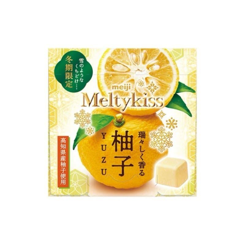 Шоколад з юдзу MEIJI Melty Kiss Yuzu сезонний 25 г