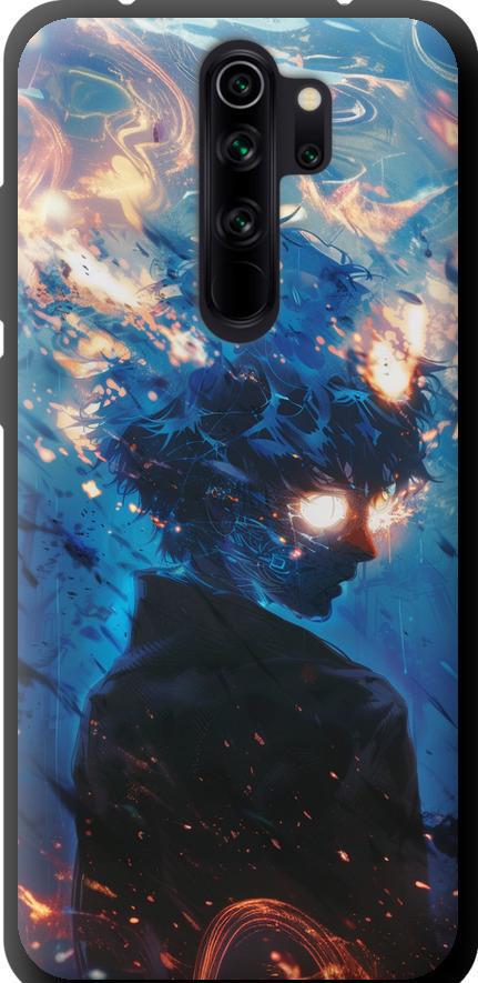 Чехол на Xiaomi Redmi Note 8 Pro Сатору Годжо (6129b-1783-42517)