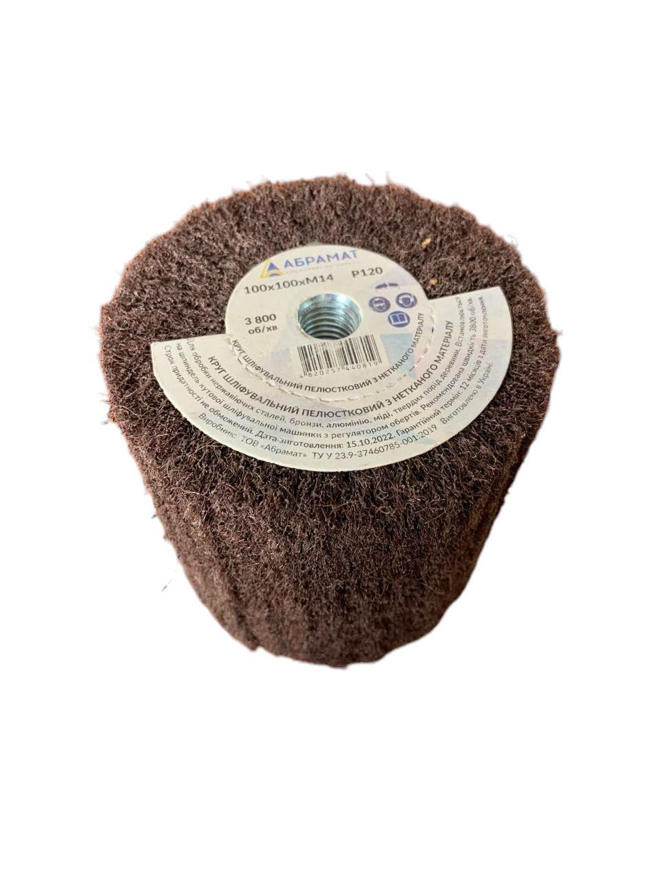 Коло шліфувальне з посадковим різьбленням 100x100xМ14 P120 (19357143)