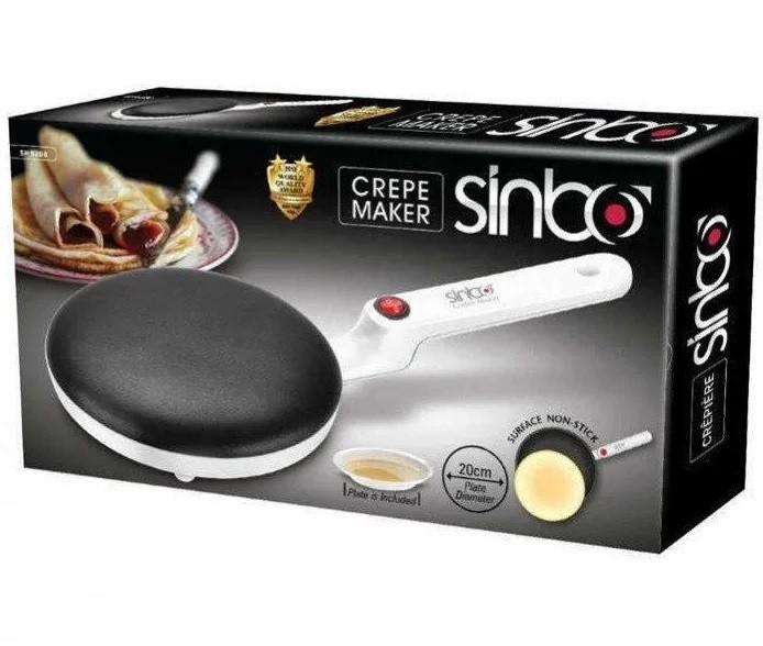 Блинница электрическая Crepe Maker Sinbo SP 5208 - фото 6