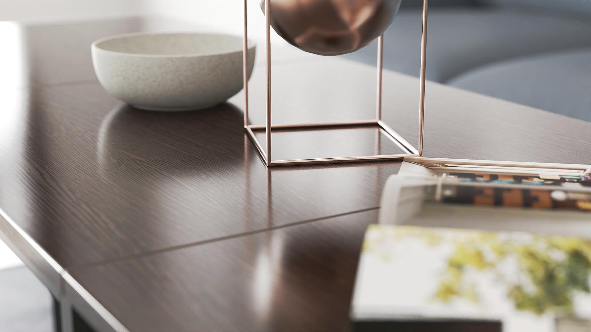 Стол журнальный трансформер Ferrum-decor Куб Комбо металл/ДСП 16 мм 650x540x532x500 мм Черный/Венге Магия (FRD-105313) - фото 7