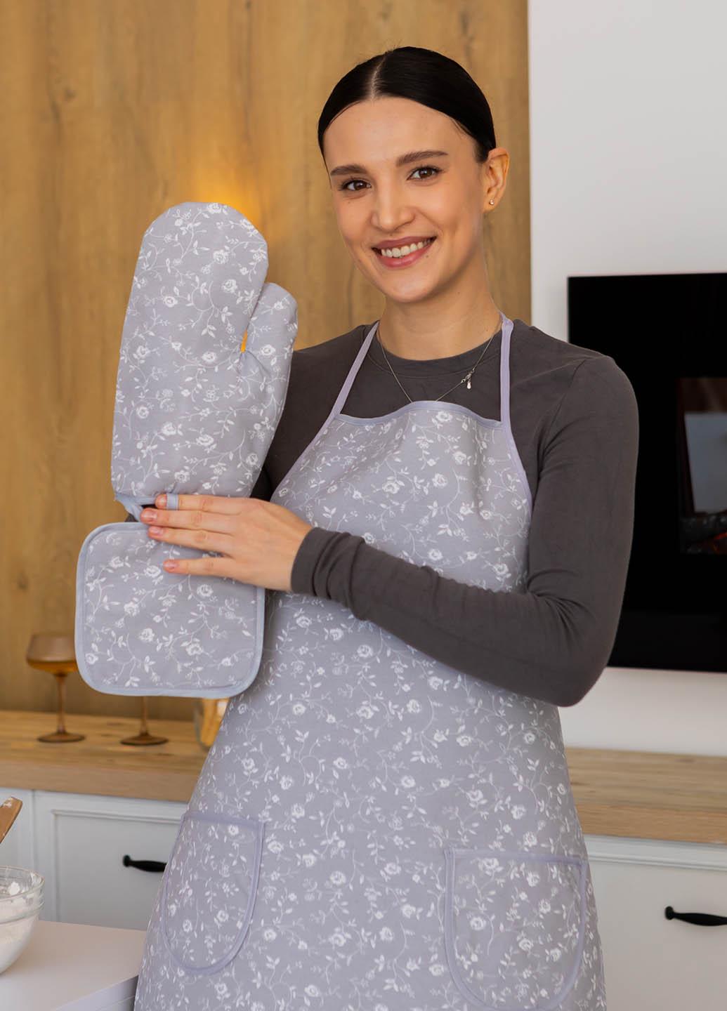 Кухонный набор водоотталкивающий Дикая роза 3 предмета - фото 2 Кухонный набор водоотталкивающий Дикая роза 3 предмета - фото 2