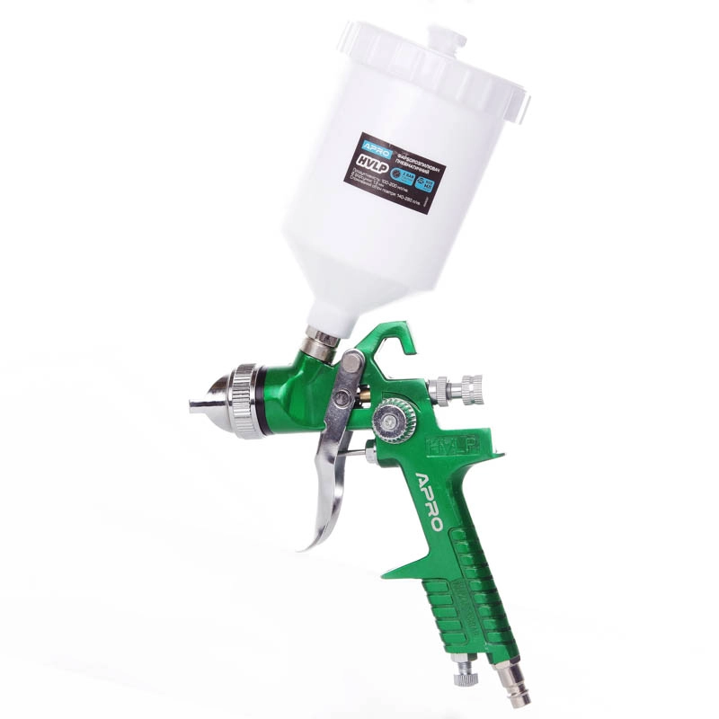 Фарборозпилювач Apro HVLP Ø 1,3 мм 600 мл (850032)