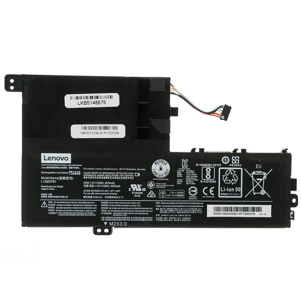 Аккумулятор для Lenovo Yoga 520-14IKB