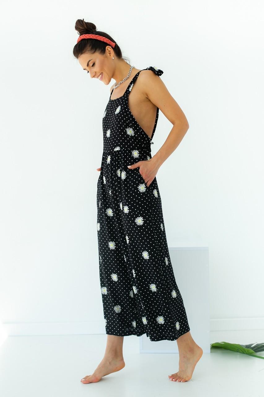 Комбинезон брючный L Черный (8672)