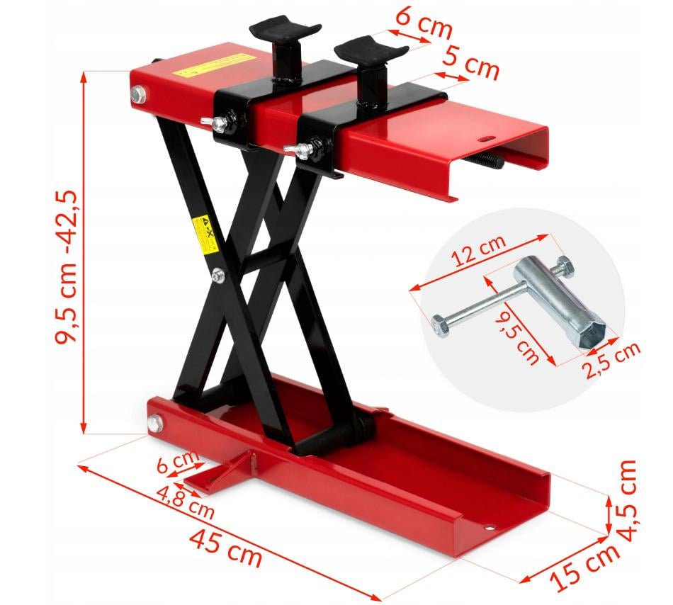 Подъемник для мотоцикла Humberg 500 кг (10710344105) - фото 7 Подъемник для мотоцикла Humberg 500 кг (10710344105) - фото 7