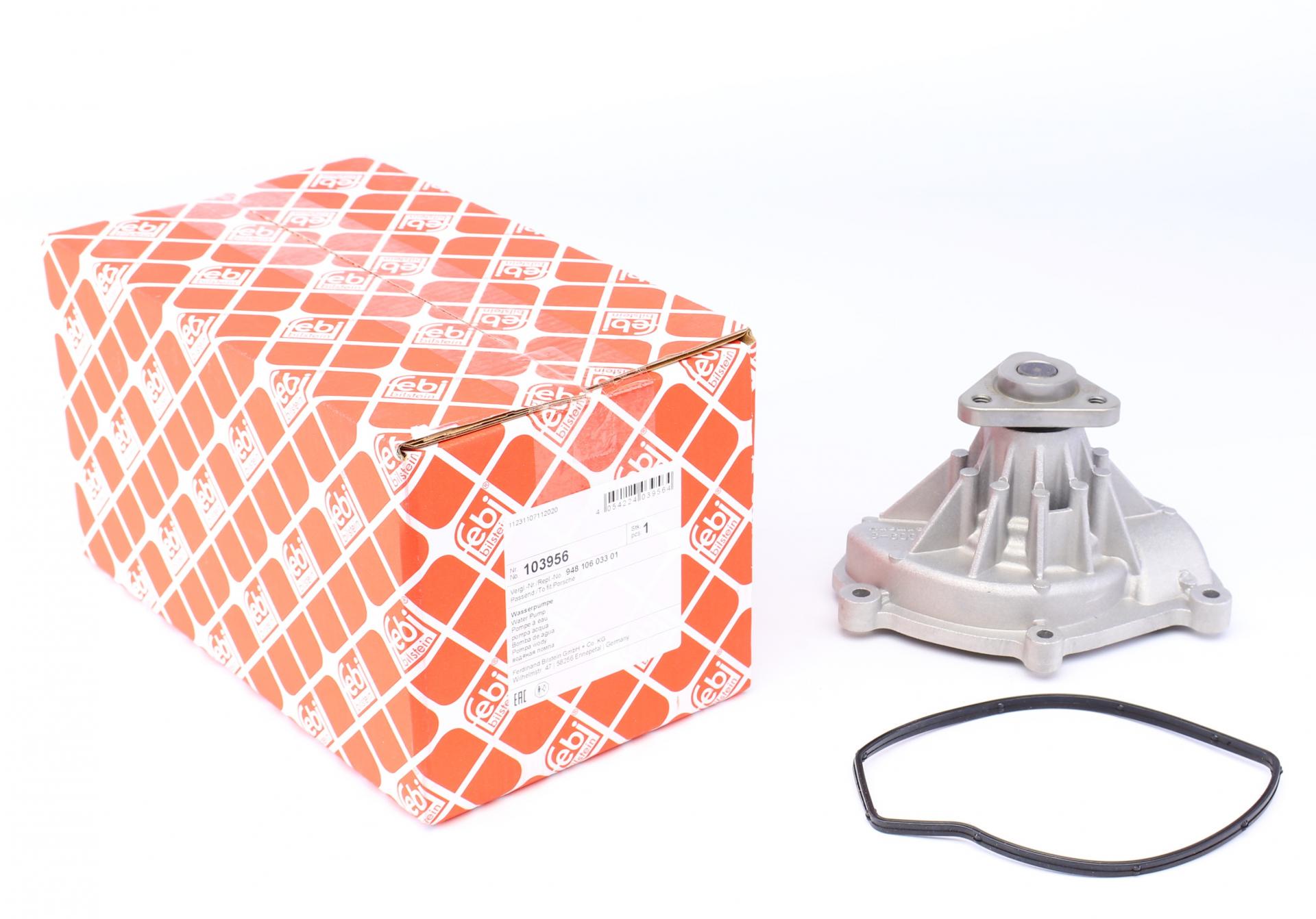 Насос воды FEBI BILSTEIN Porsche Cayenne/Panamera/Macan 3.0/3.6/4.8 07- - 103956 (25587734)