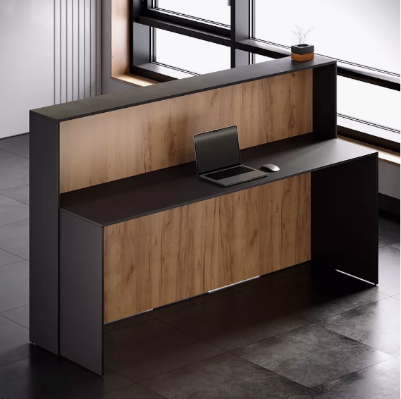 Рецепсія для офісу РЦП-5 без підсвітки Антрацит/Дуб артізан - фото 3 Рецепсія для офісу РЦП-5 без підсвітки Антрацит/Дуб артізан - фото 3