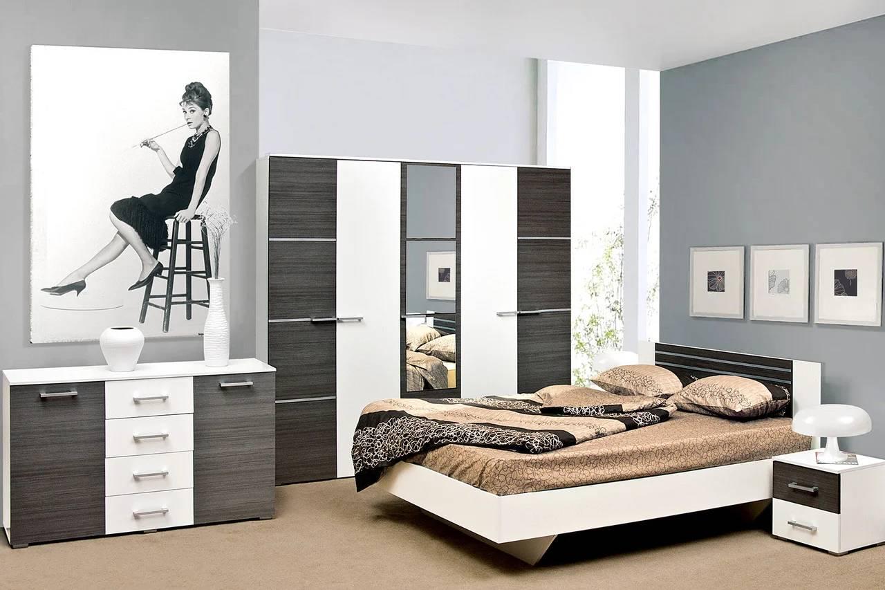 Спальня Світ Меблів Круиз 5Д ДСП Дакар/Белый