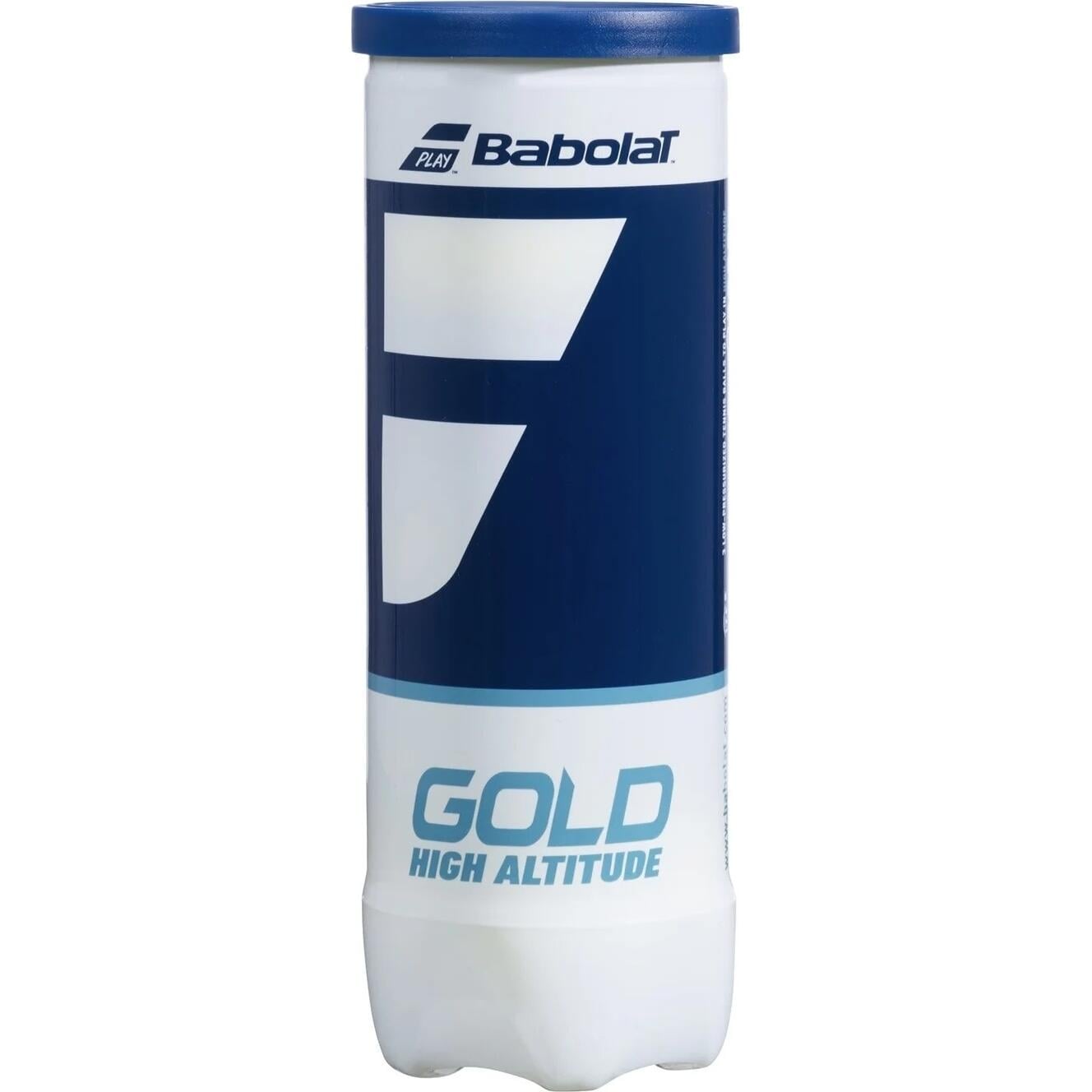 Набор мячей для тенниса Babolat Gold High ALTITUDE 3 шт. Желтый (501053-113)