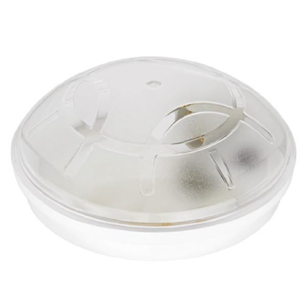 Светильник настенно-потолочный пластиковый HOROZ ELECTRIC Акуа Эко Белый