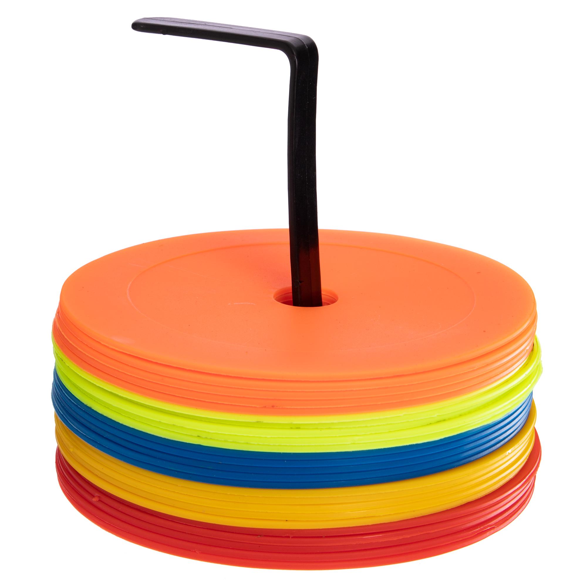 Набор кругов-маркеров для разметки Zelart SP-Sport FB-7098-25 плоские 25 шт. (DR007437)