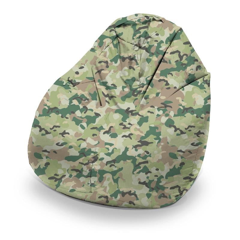 Кресло-мешок SanchoBAG Груша Оксфорд L 130x90 см MTP (kmg1001-1-L-camo)