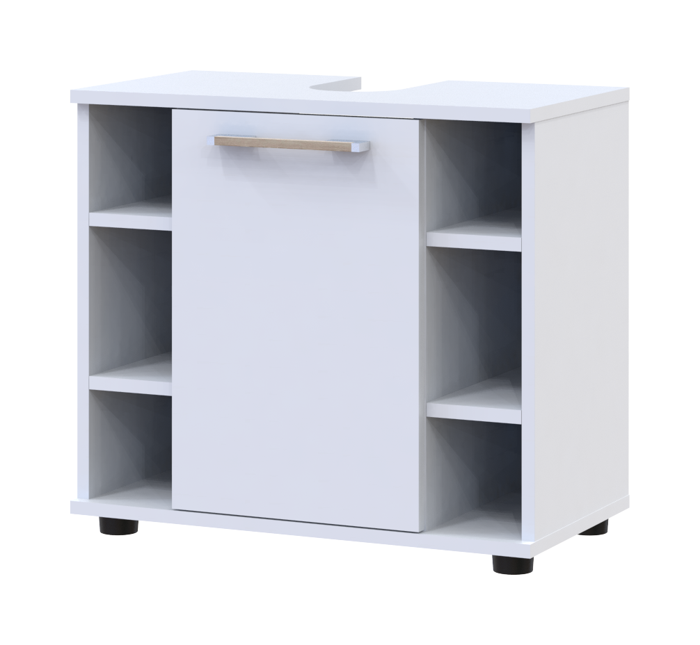 Тумба під умивальник Doros Міра ДСП 60х33х54 см Білий (41510127)