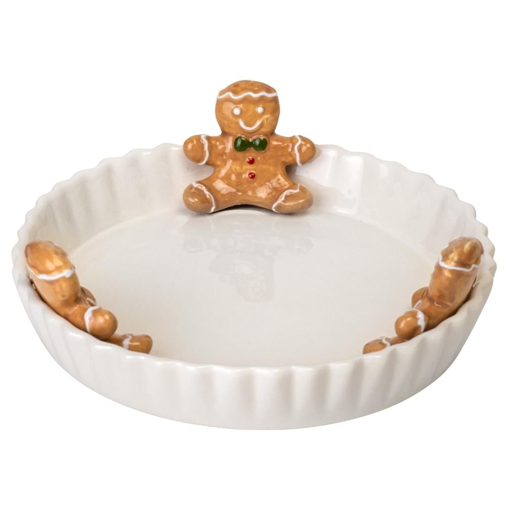 Блюдо Рождественское печенье 23х6,5 см (6021-005)