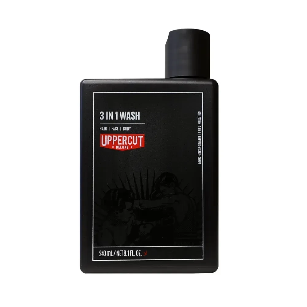 Шампунь Uppercut Deluxe Wash 3в1 з ароматом Bay Rum 240 мл