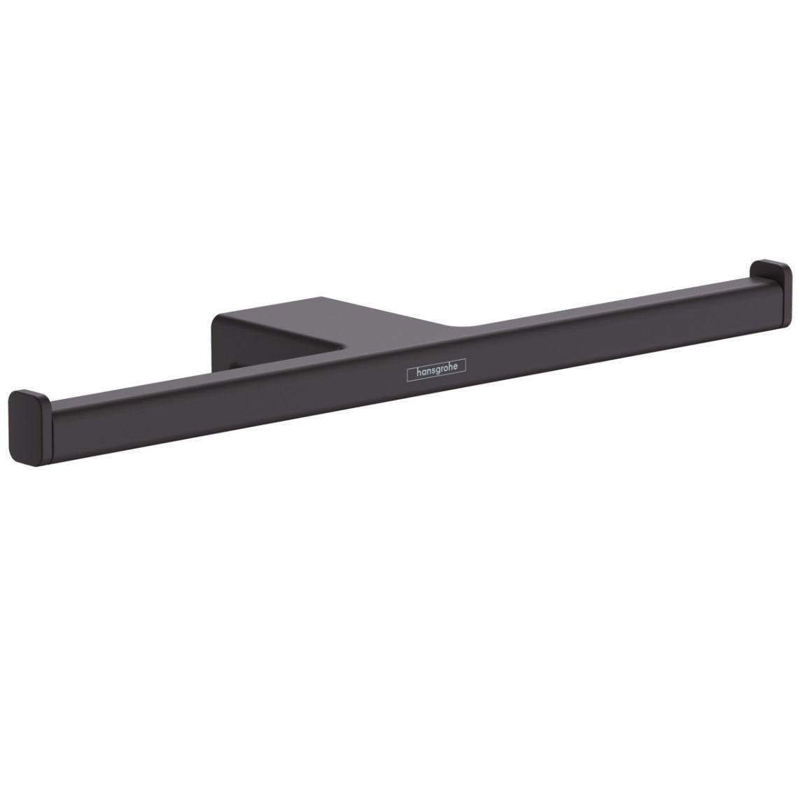 Держатель для туалетной бумаги двойной Hansgrohe AddStoris Matt Black (41748670)