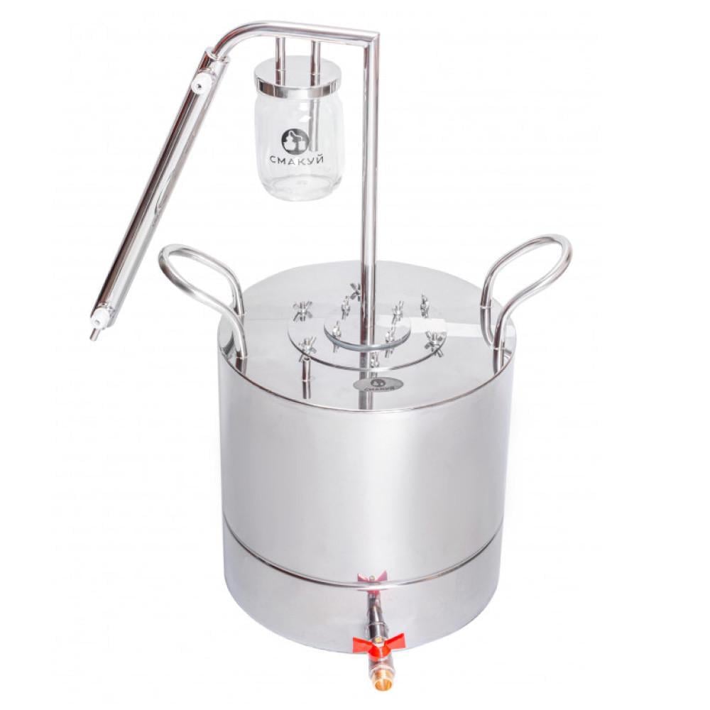 Дистиллятор Смакуй Классик на закрытом кубе 23 л