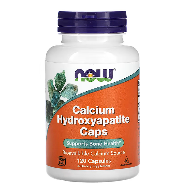 Гидроксиапатит кальция NOW Calcium Hydroxyapatite Caps 120 caps (18773-01)