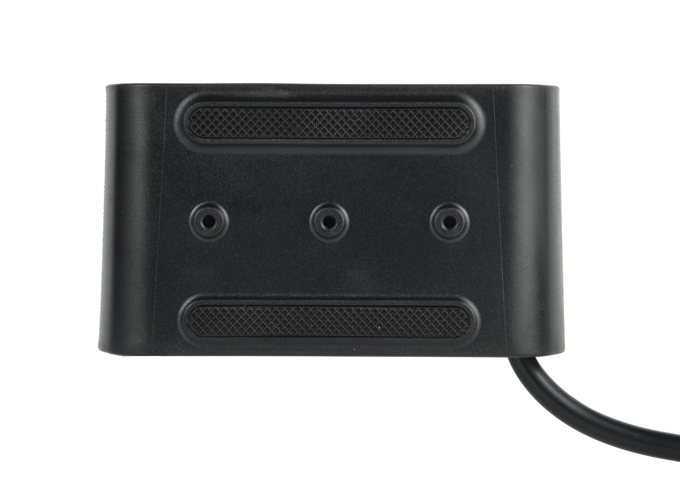 Зарядний блок із фіксатором Electraline Schuko 2 розетки 3хUSB-C PD 65 Вт /1хUSB-A 2 м Алюміній/Чорний - фото 8